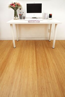 Strand woven bamboo flooring